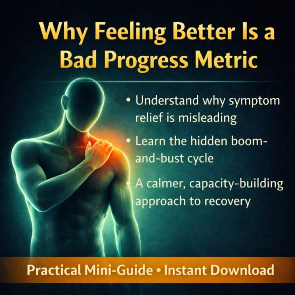 Why Feeling Better Is a Bad Progress Metric