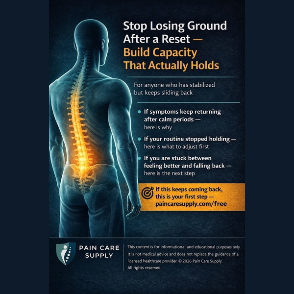 Stop Losing Ground After a Reset — Build Capacity That Actually Holds