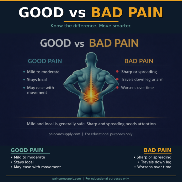 GOOD vs BAD PAIN