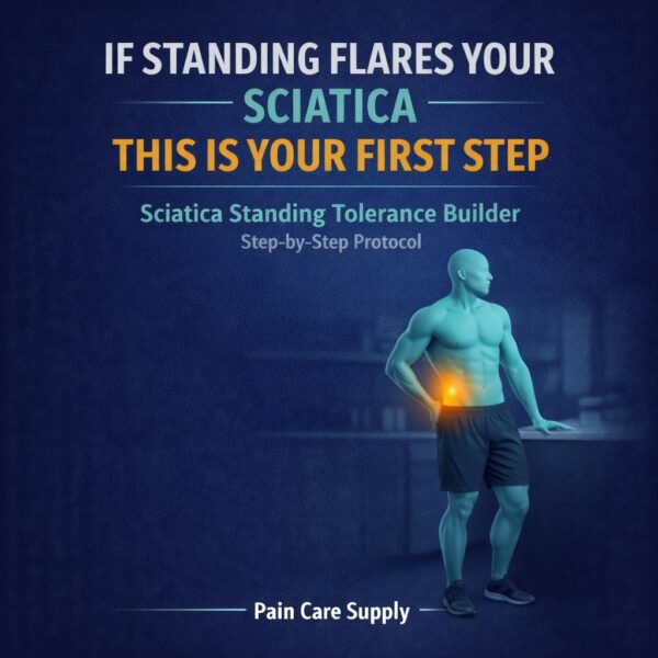 IF STANDING FLARES YOUR SCIATICA — THIS IS YOUR FIRST STEP
