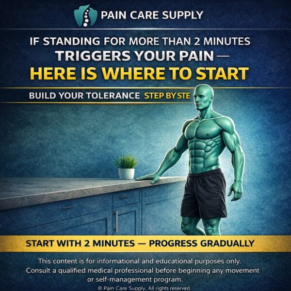 Build Standing Tolerance With Sciatica — Step-By-Step Protocol
