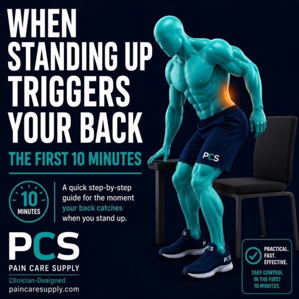 When Standing Up Triggers Your Back — The First 10 Minutes