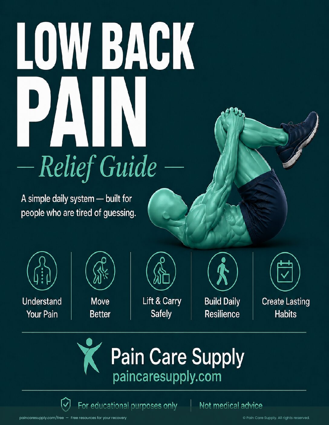 Low Back Pain Daily Reset Pack — A Clinician-Designed Daily System for Managing Low Back Pain at Home
